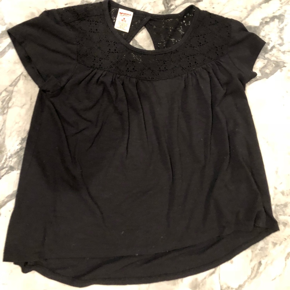 Pink and Black Girls Clothing Set Size 8-12